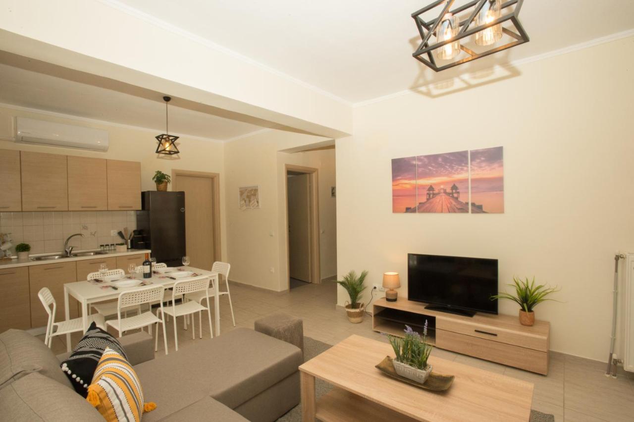 Potamos Luxury Apartment Эпаноми Экстерьер фото