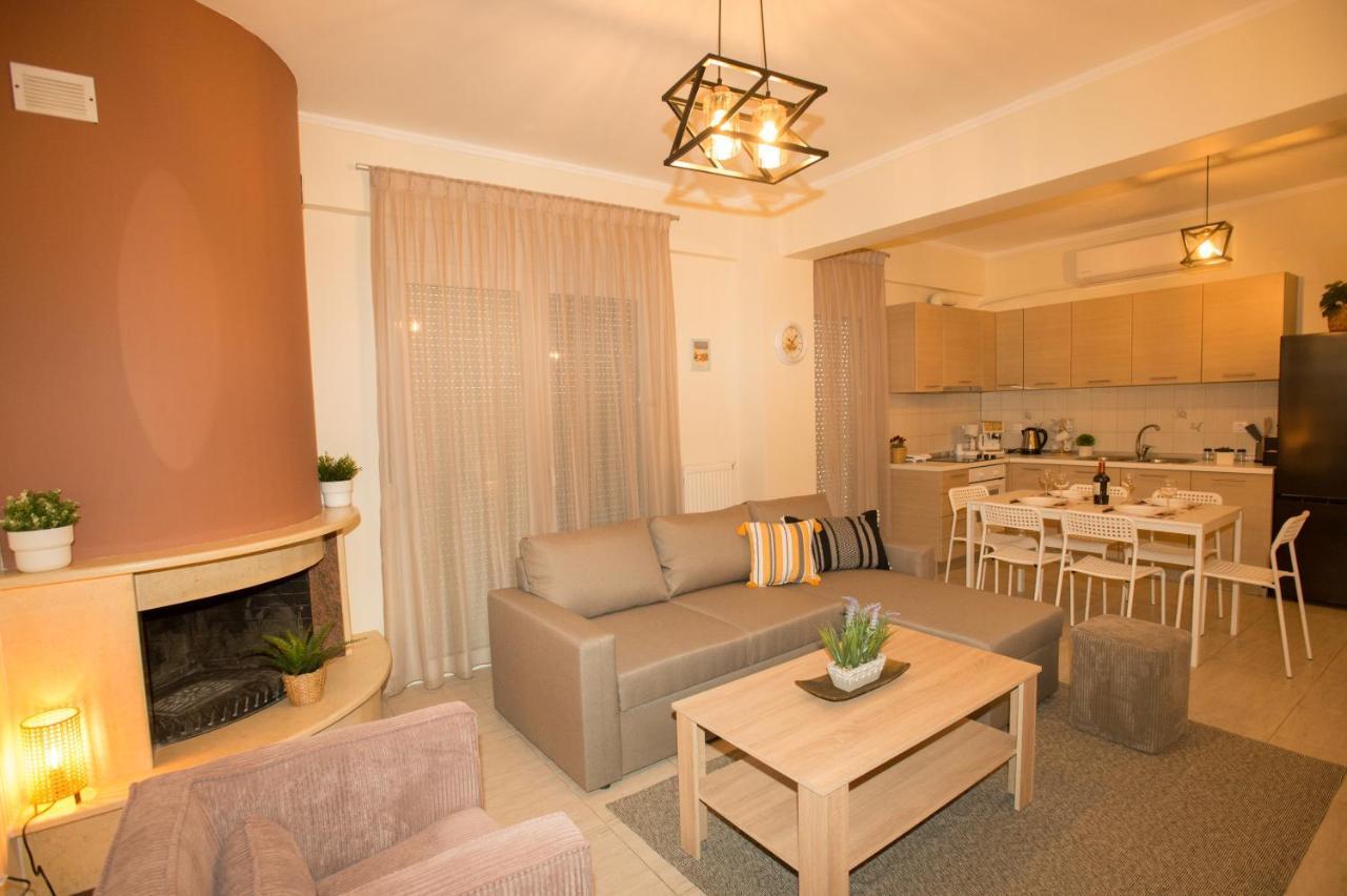 Potamos Luxury Apartment Эпаноми Экстерьер фото